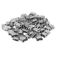 ราคา 60Pcs Micro USB Type B Female 5 Pin SMT Placement SMD DIP Socket Connector (17950638675)