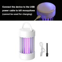 ราคา USB Charging Mosquito Lamp Electric Insect Killers 5V Electric Shock Bug Zapper Mosquito Lamp UV Light For Bedroom Outdoor Camping Anti Mosquito Trap (22776222341)
