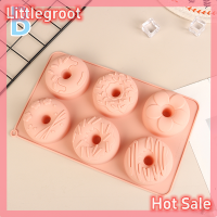 ราคา Littlegroot แม่พิมพ์ช็อคโกแลต6ช่องซิลิโคนโดนัทแม่พิมพ์ขนมปังขนมแม่พิมพ์ทำเค้กแม่พิมพ์ช็อคโกแลตแบบไม่ติดแม่พิมพ์ขนมหวานอุปกรณ์ทำโดนัทถาดอบขนมแบบทำมือ (22628345020)