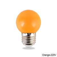 ราคา 10หลอด หลอดปิงปอง หลอดสี LED 3W ขั้วE27 หลอดไฟปิงปอง หลอดไฟสี ไฟตกแต่ง ไฟคริสต์มาส LED Light (22133989225)
