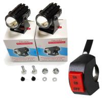 ราคา 2สี ไฟสปอร์ตไลท์ 12V LED ไฟโปรเจคเตอร์ ไฟหน้ารถยนต์ ไฟมอเตอร์ไซค์ ไฟสปอตไลท์ ไฟท้าย ไฟสปอร์ตไลท์มอเตอร์ไซค์ ขาว เหลือง (22981643792)