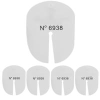 ราคา Dial Protector Shim 5 ชิ้นนาฬิกา Dial Protector Remover Shim สำหรับนาฬิกา Dial Cushion สำหรับถอดซ่อมนาฬิกาข้อมือมือช่างซ่อมนาฬิกาเครื่องมือ (20959573169)