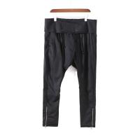 ราคา ส่วนลดแบรนด์ QingCao ของแท้ ผู้หญิง สตรีทสไตล์ หลวม กางเกงขายาว ลำลอง กางเกงขายาว พร้อมเข็มขัดฤดูใบไม้ร่วง 6F024 (22992341287)