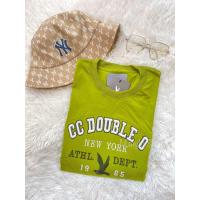 ราคา เสื้อยืด cc oo งานใหม่ ปักโค้ง นกตรงกลาง ใส่ได้ทั้ง ช ญ (22275369668)