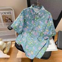 ราคา Heebe เสื้อเชิ้ตฮาวายลายดอกจำปา ทรงใหญ่ ไม่มีกระเป๋า เสื้อผ้าแฟชั่น สไตล์เกาหลีมาใหม่พร้อมส่ง (22446330122)