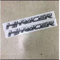 ราคา สติกเกอร์ Hi RACER ติดข้างท้ายกระบะ MAZDA BT 50 PRO ปี 2013 สีดำ เป็นงานสกีน ขนาดเท่ากับของเดิมที่มากับรถ ราคาแพ็คคู่ 2ชิ้น (22842479620)
