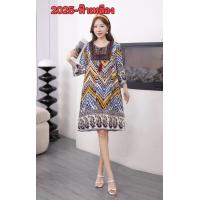 ราคา มินิเดรสสาวอวบสไตล์โบฮีเมียน (21580077774)