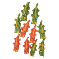 ราคา ตุ๊กตาจระเข้ติดกระทง 6ตัว100บาท ทำจากอาหารปลา (22915133316)