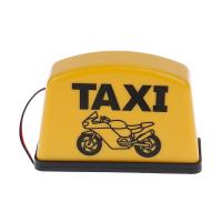 ราคา WellnessWondersS ตกแต่งรถจักรยานยนต์แก้ไขไฟเตือนรถแท็กซี่กล่องป้าย LED โคมไฟ (22943447725)