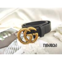 ราคา เข็มขัดGG สีทองแดง สายขนาด 3 cm (7734370472)