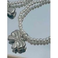 ราคา สร้อยมุกจี้โบว์เงิน ౨ৎ (21503121791)