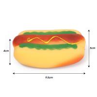 ราคา ของเล่นฮอตดอกแฮมเบอร์เกอร์เด็ก TPR Squezze ของเล่นจำลองอาหารของเล่นลดควาเครียดน่ารัก (22747293493)