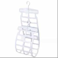 ราคา ที่ตากหมอน ไม้แขวนหมอน ที่ตากตุ๊กตา รองเท้า ปรับขนาด พับเก็บได้ ใช้งานง่าย ช่วยกันไม่ให้หมอนตกพื้นตอนตากผ้า (21510903426)