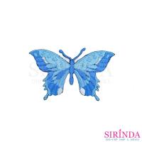 ราคา ตัวรีดการ์ตูนผีเสื้อ ตัวรีดติดเสื้อ อาร์มปักตกแต่ง DIY EMBROIDERY PATCH 00080451 (20838382085)