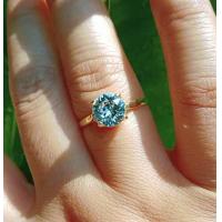 ราคา แหวนทองเหลืองแท้ ผสมเนื้อเหรียญสตางค์ ไม่ชุบสี ติดหัวพลอยใสๆ หนามเตย สาวยมากกกก (21910382774)