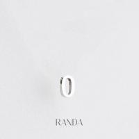 ราคา Randa เพิ่มจี้อักษรพิมใหญ่สีเงินจากสร้อยตัวอักษรตัวละ 50 บาท ไม่ลอก ไม่ดำ (16437873746)