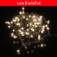 ราคา ไฟประดับ ไฟกระพริบ led 100ดวง ยาวประมาณ10m (20117961206)