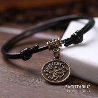 ราคา สร้อยข้อเท้าผู้ชายสร้อยข้อมือปรับได้กำไลข้อเท้าแฟชั่นรองเท้ากำไลข้อเท้าโซ่เท้า12ราศี (22861827214)