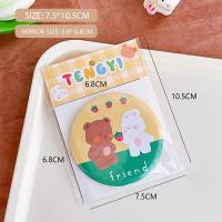 ราคา Opaleral การ์ตูนขนาดเล็กกระจกสวยน่ารักเครื่องสำอางกระจกทรงกลมมือถือกระจกขนาดเล็ก (22814383081)