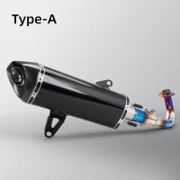 ราคา For XMAX300 xmax 2017 2023 Akrapovic Motorcycle Exhaust Escape Moto Muffler Slip on Motorcross Front Pipe Stainless Steel Tube (21836880658)