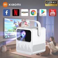 ราคา Xiaomi T2 Mini โปรเจคเตอร์ 4K UHD wifi 5G รุ่นใหม่ล่าสุด Android11 เชื่อมต่อกับ projector เชื่อมต่อโทรศัพท์ Bluetooth พร้อมแอพ netlfix youtube เครื่องฉายโปรเจคเตอ (22999555058)