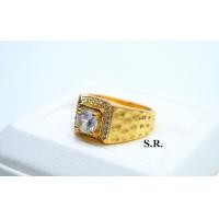 ราคา S R แหวนทองชาย แหวนเพชร เม็ดละ 0 50 กะรัต ล้อมเพชร เม็ดละ 0 01 ตังค์ เพชรน้ำ100 ขาวสวยไฟดี พร้อมใบรับรองสินค้า เคลือบทองคำแท้100 (22797979146)