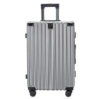 ราคา กระเป๋าเดินทางล้อลาก Premium Frame Aluminium วัสดุPC กระเป๋าเดินทาง มีที่ห้อยสัมภาระด้านหน้า M202 (19852593359)