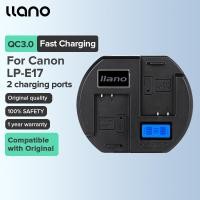 ราคา LLANO Canon LP E17 กล้องดิจิตอลเครื่องชาร์จแบตเตอรี่สำหรับ EOS750D EOS760D EOS00D EOS200D EOS770D EOSM3 EOSM5 EOSM6 RP 760D 200DII 77D 800D 850D EOS X8I M6 (16457995309)