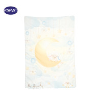 ราคา ENFANT อองฟองต์ ผ้าห่มบุใยผ้า Woven ลายน้องแกะ ผ้า Premium Keshiba ขนาด 30x40 นิ้ว (22464796274)