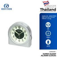 ราคา RHYTHM นาฬิกาตั้งโต๊ะปลุก 4 ระดับ ไฟสว่างในที่มืด สีเงิน 9 5 ซม 8RE647WR19 (22851773754)