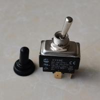 ราคา Hot Selling Kedu Hy29e Toggle Switch With Silicone Protection Cover On Off Dpst 2hp 20 15a 125 277v 18r15a 125v 1812a 250v 5e4 Ce (22036657187)