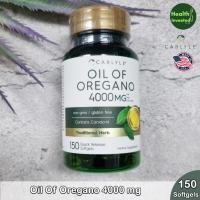 ราคา Carlyle Oil Of Oregano 4000 mg 150 Quick Release Softgels น้ำมันออริกาโน (20975828349)