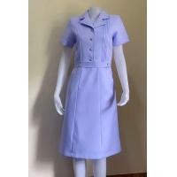 ราคา ชุดพิธีการพยาบาลคอปกเทเลอร์แหลม ผ้าวาเลนติโน่ขาวโอโม่ ทรงสวยเข้ารูป ผ้านุ่มใส่สบายไม่ร้อน รีดง่าย ราคาประหยัด ไม่พอดีรับเปลี่ย (21828584942)