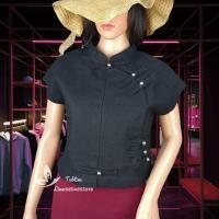 ราคา เสื้อใยกัญชงคอจีน ผ้าใยกัญชงแท้ฟอกนิ่มเนื้อหนา ใส่สบายระบายเหงื่อได้เร็ว (19109763548)