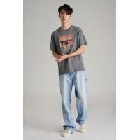 ราคา Mc jeans เสื้อยืดแขนสั้นผู้ชาย คอกลม สีเทา MTTZ851 (22898334280)