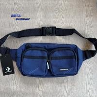 ราคา Converse แท้ กระเป๋าคาดเอว กระเป๋าคาดอก รุ่น 1261821 สีกรมท่า ลิขสิทธิ์แท้ 100 (21402526640)