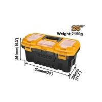 ราคา Ingco กล่องเครื่องมือช่าง ขนาด 14 นิ้ว 17 นิ้ว 20นิ้ว ตัวล็อคพลาสติก Super Select กล่องเครื่องมือช่าง กล่องเครื่องมือช่าง พร้อมถาด รุ่น PBX1401 14 PBX1701 17 PBX2001 20 (20266934500)