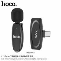 ราคา ไมค์ไร้สาย HOCO L15 ไมค์ไร้สาย iOS Type C เชื่อมต่อ 15 เมตร 2 4Ghz ตัดเสียงรบกวน จับเสียง 360 องศา (22552421168)