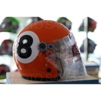 ราคา หมวกกันน็อค Avex Teen Age ลายเลข 8 หลายสี ให้เลือกชม ทรงวินเทค คลาสสิค (22163015163)