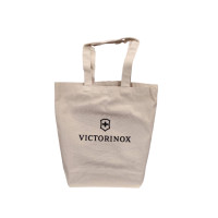ราคา Victorinox ของแถม กระเป๋าสะพายไหล่ กระเป๋า Tote ผ้าแคนวาส สีขาว Organic Cotton Canvas Tote Bag White GWP V0001267 (22868670095)