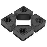 ราคา Anti Vibration Pad for Washing Machine Washer Dryer Pedestals Wearing Square Rubber Foot Pads Pedestals (20019737994)
