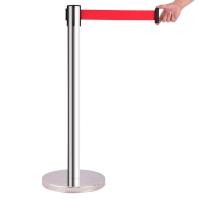 ราคา พร้อมส่ง เสากั้นแบริเขต เสากั้นทางเดิน แบบดึงกลับ ราคาต่อ1ต้น สายยืดได้ 1 8m เสากั้นทางเดินสแตนเลส เสากั้นคิว เสาสแตนเลส เสากั้น ราคา 1เสา (6616376321)