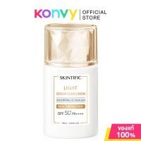 ราคา SKINTIFIC Light Serum Sunscreen SPF50 PA 25ml ครีมกันแดด สูตรสบายผิวสำหรับผิวมัน (22800721199)