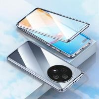 ราคา Oppo Reno เคส12 F 5G สำหรับ OPPO Reno 12 F 12F OppoReno12F 4G 5G 2024 2024ฝาพับกระจกสองด้านกันชนโลหะ360เต็มเคสป้องกันแบบแข็งกันกระแทกกล้องฝาครอบด้านหลัง (22408481417)