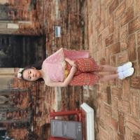 ราคา ชุดไทยเด็ก ชุดไทยออเจ้า สไบสำเร็จรูป ชุดไทยเด็กอนุบาล ชุดไทยนพมาศ ชุดไทยสงกรานต์ (21461154099)