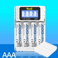 ราคา LCD Yonii N4 1 2V Ni Mh AA AAA ถ่านชาร์จ เครื่องชาร์จ Ni Cd 4 ช่องทำงานชาร์จอิสระ ที่มีคุณภาพสูง AA1800 2800 AAA800 1100 เครื่องชาร์จถ่าน เปลี่ยน 1 5V (21998316004)