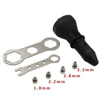 ราคา Electric Rivet Nut Gun Pull Drill Riveter Conversion Adapter For Cordless Rivete Nozzle Nut Tool Multifunction Nail Gun Tool (22843272952)