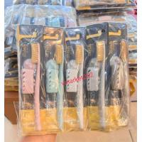 ราคา สุ่มสี ของแท้ พร้อมส่ง แปรงสีฟันจองกุก Denticon Wangta Toothbrush รุ่นทองชาโคลพาสเทล 13 ด้าม Denticon เดนติคอน (22787276650)