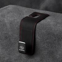 ราคา 1ชิ้น Subaru Fsport ที่นั่งโลหะตะขอหนังเบาะหลังพับได้ตะขอซ่อนสำหรับ Subaru Crosstrek Forester XV Impreza WRX Sti Outback Levbrz ORG ตกแต่งรถเครื่องประดับ (21494738672)