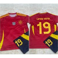 ราคา ชุดฟุตบบอล ทีมชาติสเปน มีสกินเบอร์กับชื่อ รุ่นใหม่ลา่าสุด 2024 25 ซื้อครั้งเดียว เสื้อ กางเกง (22929991047)